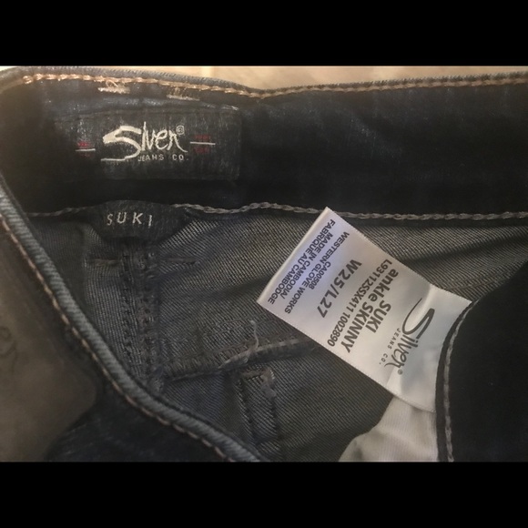 Silver Suki Ankle Skinny Jeans - Picture 4 of 4